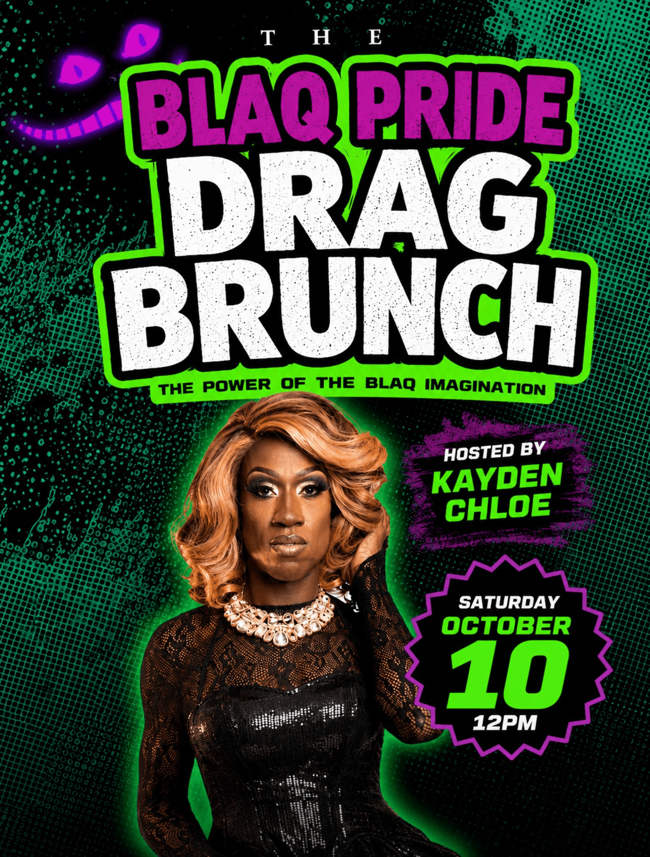 Baltimore Blaq Pride Drag Brunch flyer
