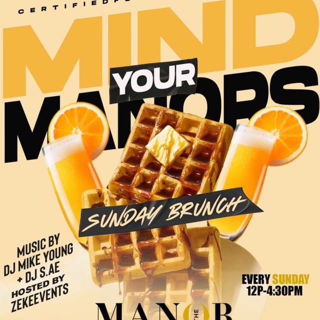 Mind Your Manors Sunday Brunch