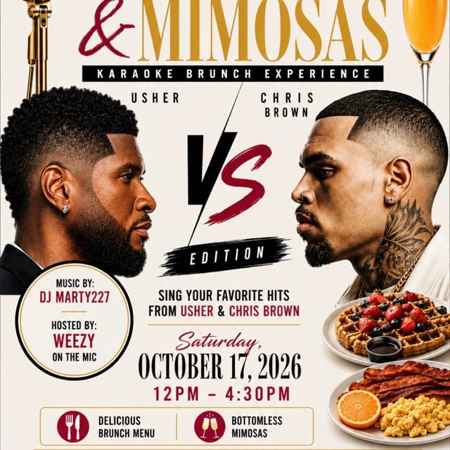 Microphones & Mimosas Brunch