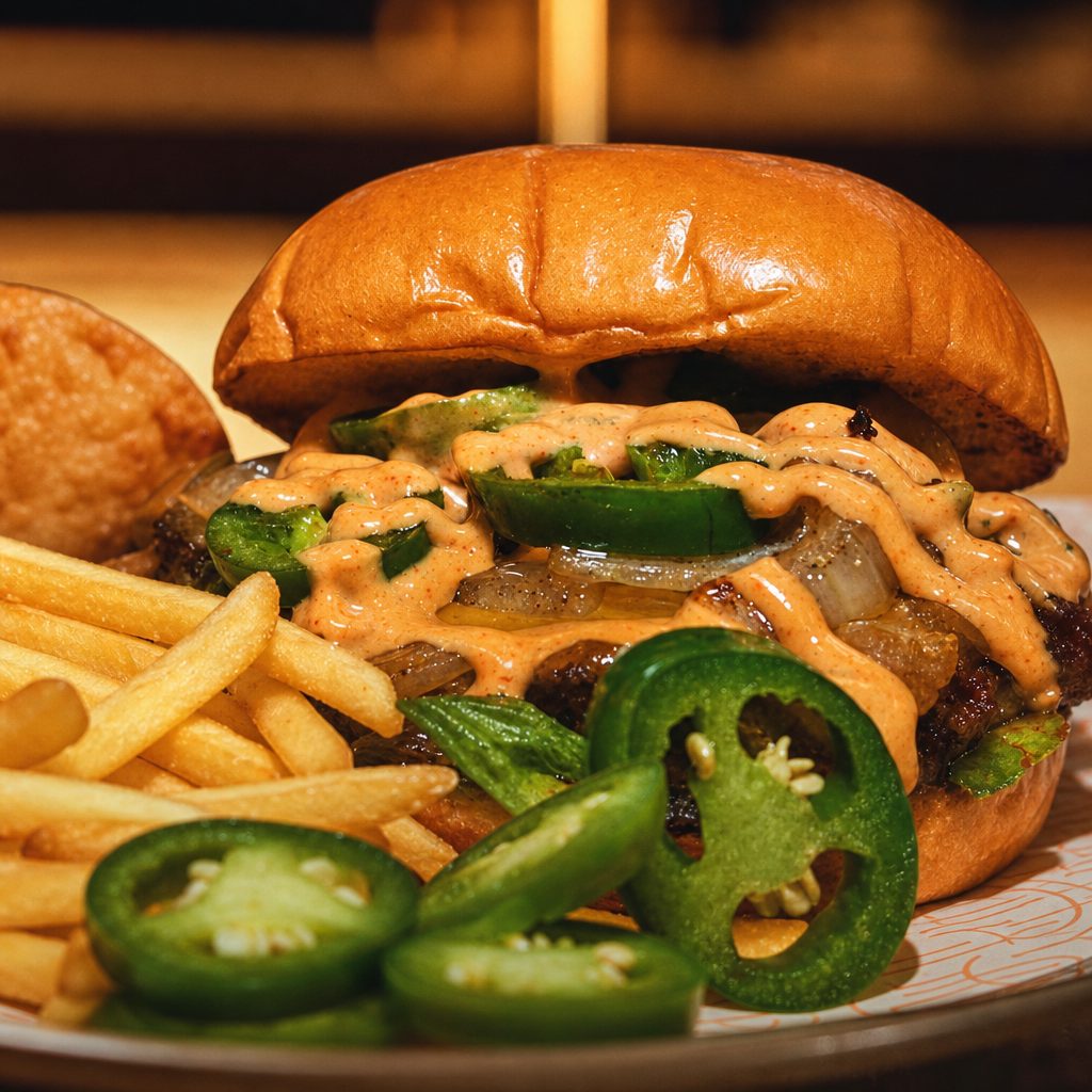Spicy Jalapeño Smashburger.