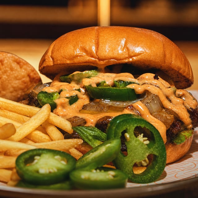 Spicy Jalapeño Smashburger.