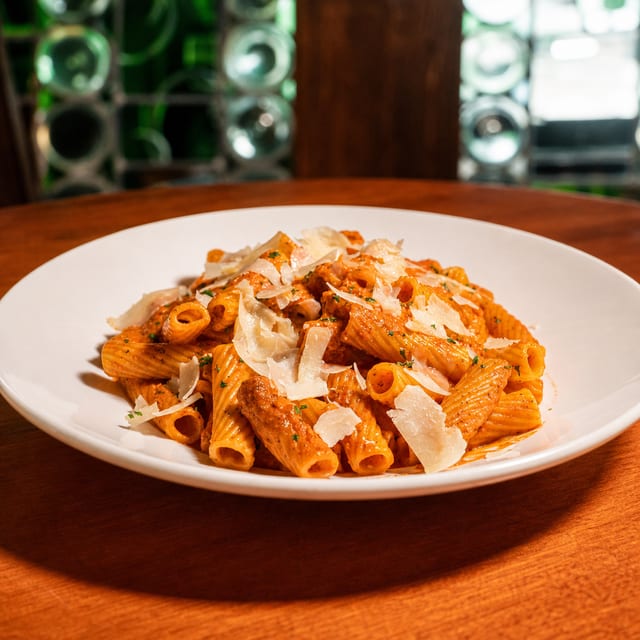Chicken & Shrimp Penne.
