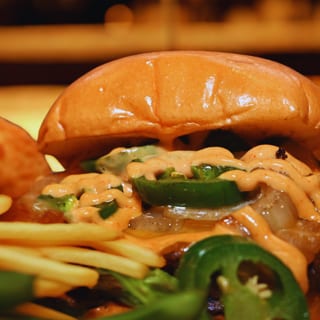 Spicy Jalapeño Smashburger